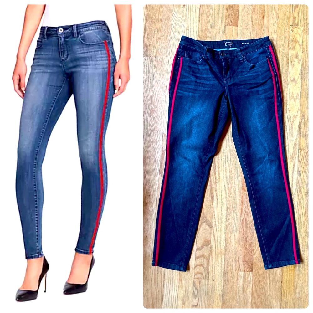 NWOT Crown & Ivy Skinny Jeans